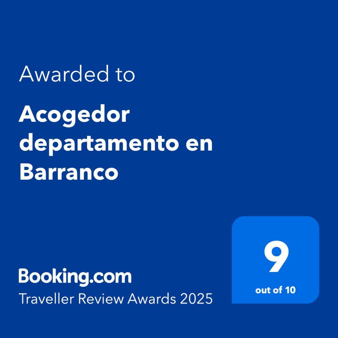Appartement Acogedor Departamento En El Centro De Barranco à Lima Extérieur photo